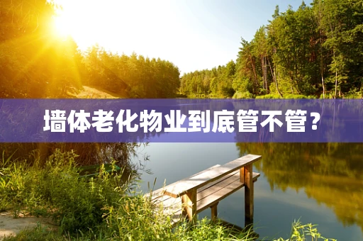 墙体老化物业到底管不管？