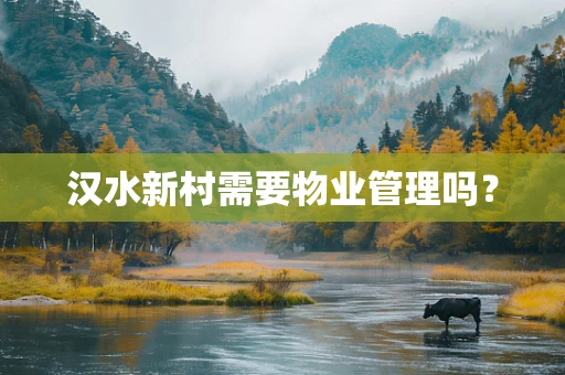 汉水新村需要物业管理吗？