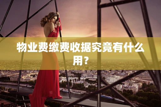 物业费缴费收据究竟有什么用？