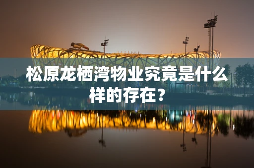 松原龙栖湾物业究竟是什么样的存在？