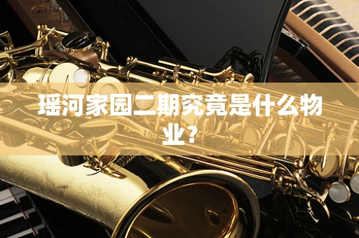 瑶河家园二期究竟是什么物业？