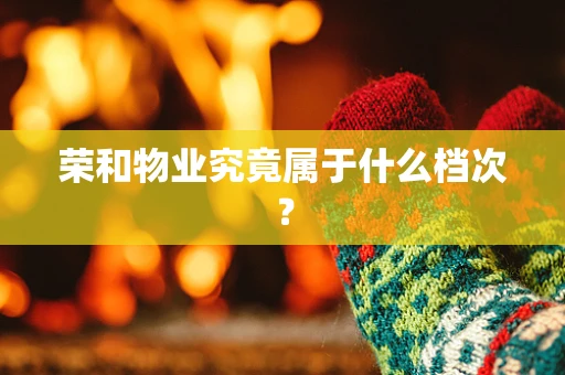 荣和物业究竟属于什么档次？