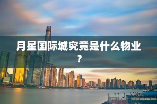 月星国际城究竟是什么物业？