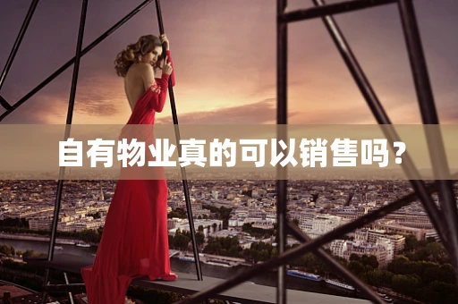 自有物业真的可以销售吗？