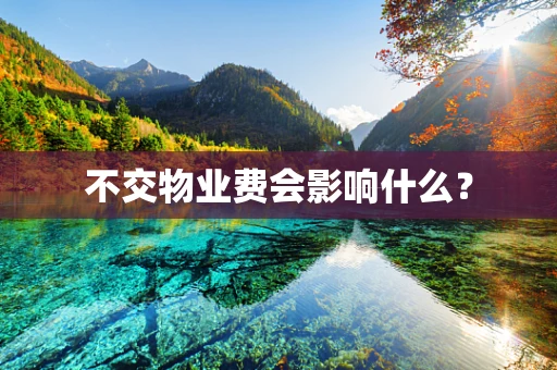 不交物业费会影响什么？