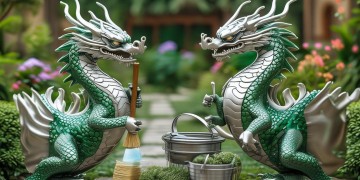 双龙物业该如何打扫？