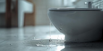 马桶底部漏水物业会管吗？