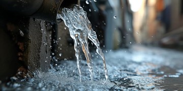 水管裂开喷水要找物业吗？