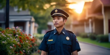 做小区物业保安能挣钱吗？